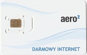 Zamówienie bezpłatny dostęp do internetu SIM Aero2